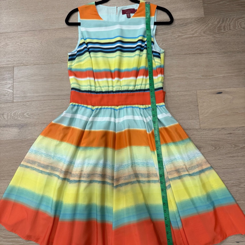 Ted Baker London Multicolor Striped Dress - Picture 10 of 15